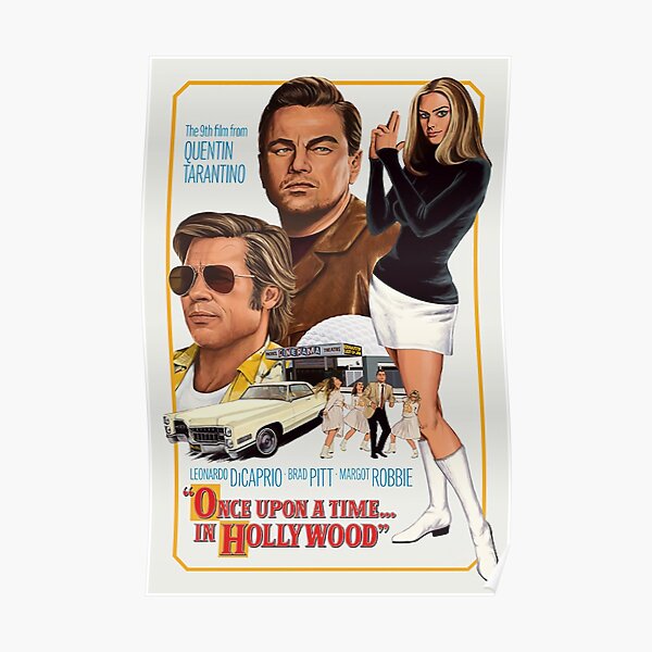 Classic Poster Once Upon A Time In Hollywood Poster