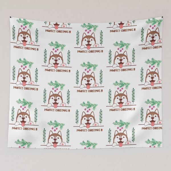 Item preview, pawfect christmas designed and sold by shivanigautam.