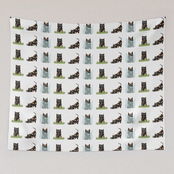 Item preview, Tortoiseshell Cat Doodle Pack  designed and sold by BluebellPainter.
