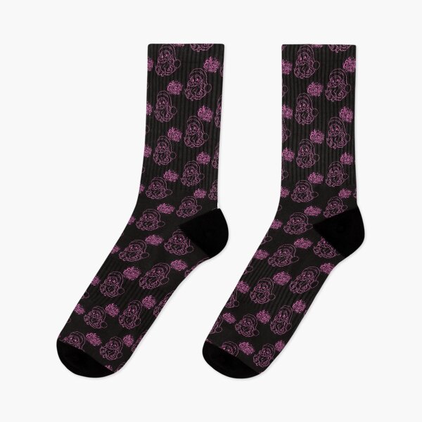 Artikelvorschau,  Retro Vintage rosa Weihnachtsmann entworfen und verkauft von ghadirjo.