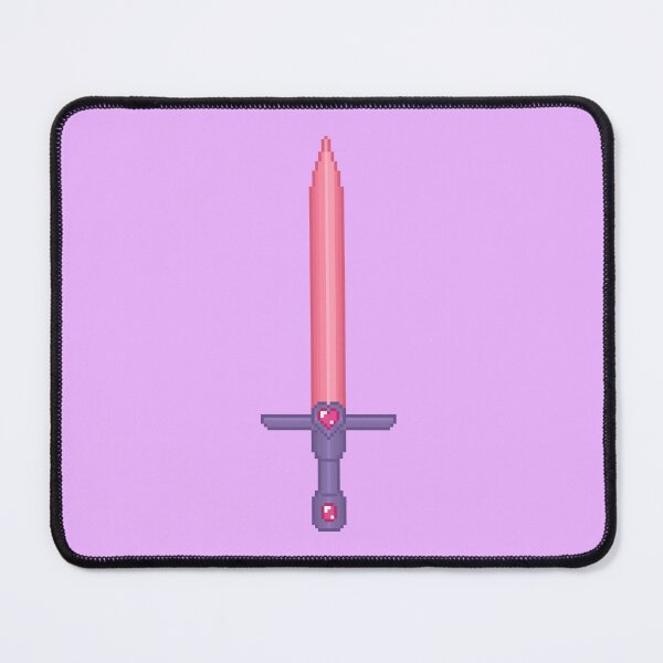 Item preview, pixel pink blade sword designed and sold by autumnalmanac.