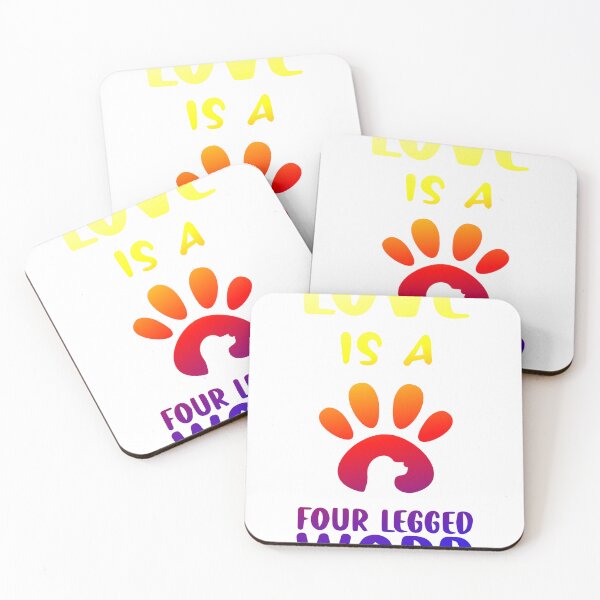 Item preview, love is a four legges word designed and sold by Usatazon on.