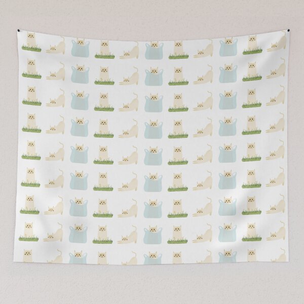 Item preview, Flame Point Siamese Cat Doodle Pack  designed and sold by BluebellPainter.