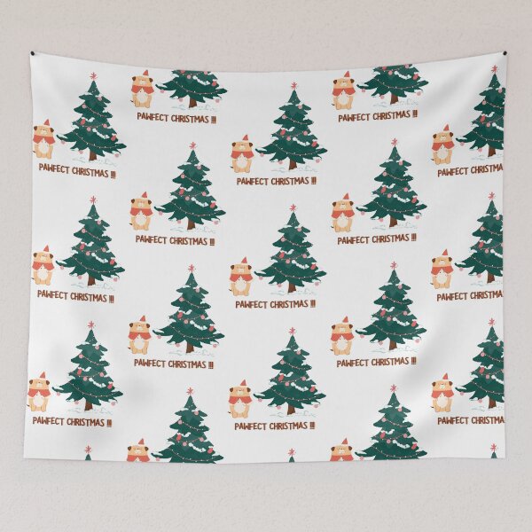 Item preview, pawfect christmas designed and sold by shivanigautam.