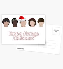strange christmas. Postcards