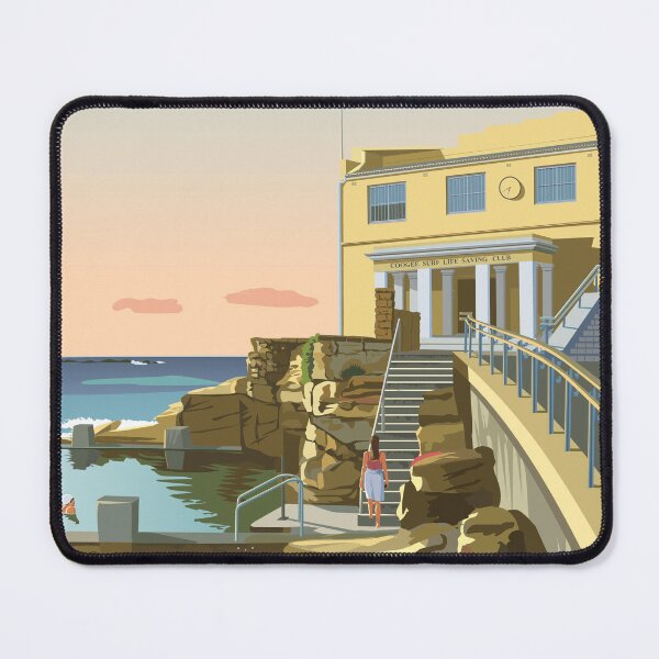 Item preview, Early swim, Coogee Beach designed and sold by contourcreative.