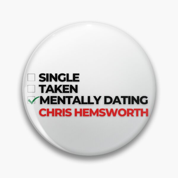 Item preview, Mentally Dating Chris Hemsworth designed and sold by Itsheartshop.