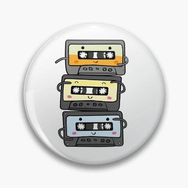 Item preview, Cute playlist cassette illustration designed and sold by CutestShopEver.