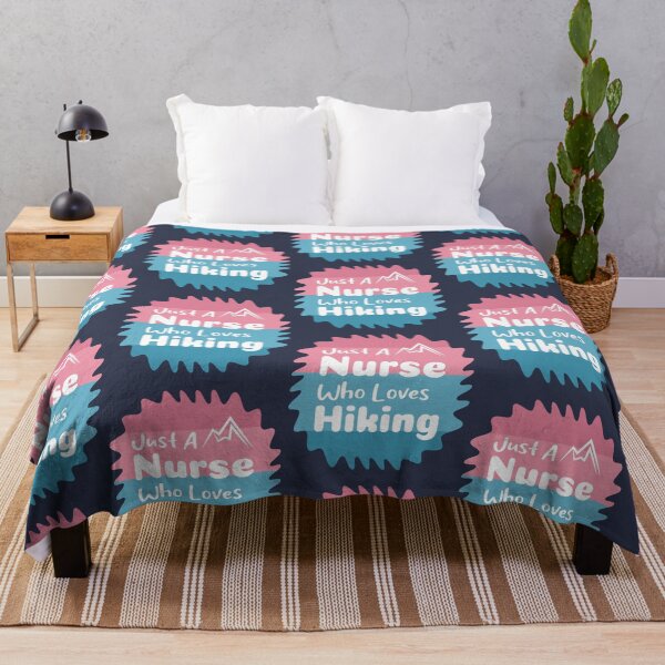Item preview, Just A Nurse Who Loves Hiking designed and sold by THROUGH-LIFE.
