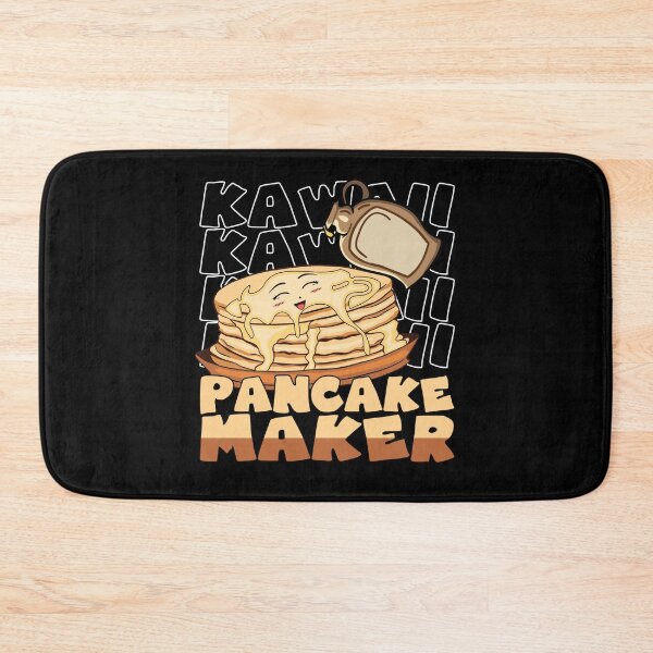 Item preview, Kawaii Pancake Maker Smiling Pancake with Sirup designed and sold by Merchandiser099.