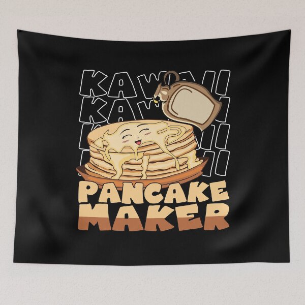 Item preview, Kawaii Pancake Maker Smiling Pancake with Sirup designed and sold by Merchandiser099.