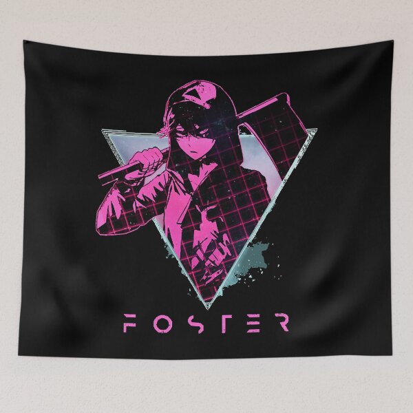Item preview, Isaac Zack Foster - Angels of Death  80s Anime  - Tshirt designed and sold by FaustoBeer.