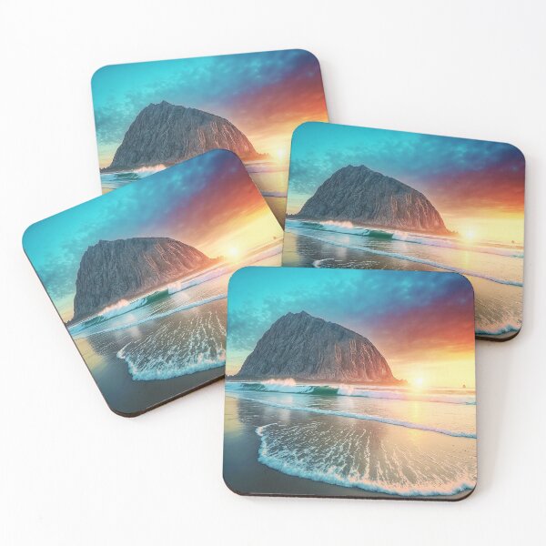 Item preview, Epic Sunset at Morro Rock (Morro Bay) designed and sold by Aaron Ochs.