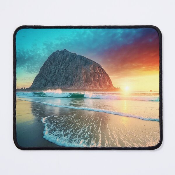 Item preview, Epic Sunset at Morro Rock (Morro Bay) designed and sold by Aaron Ochs.