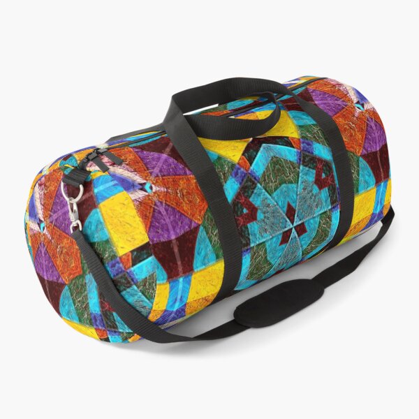 Item preview, POWERFUL LUMINOUS RADIAL COSMIC LABYRINTH PATCHWORK - SPIRITUAL AWAKENING CUBIC GEOMETRIC ART PATTERN IN DEEP* designed and sold by Ralek.