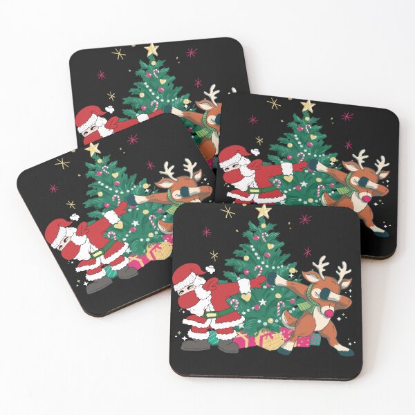Item preview, Santa Claus reindeer dabbing  designed and sold by Season's  Store.