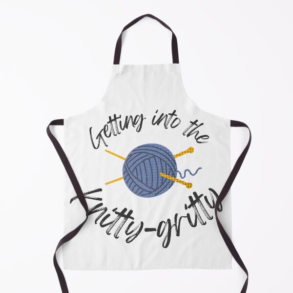 Item preview, getting into the knitty gritty yarn pun designed and sold by 442b.
