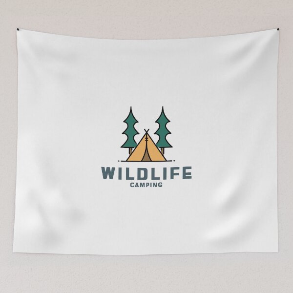 Item preview, wildlife camping designed and sold by STELATO.