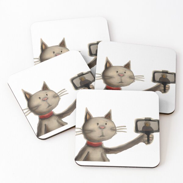 Item preview, Funny cat selfie addiction, Cat taking a selfie, funny cat portrait, cute cat photographer, cat taking a self portrait, cool cat selfie, for photographer designed and sold by Artsareus.