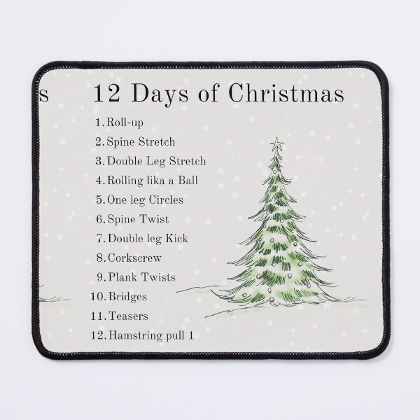 Item preview, Pilates Christmas designed and sold by PShwetsss.