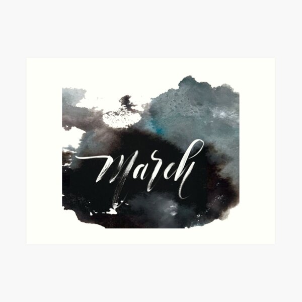 March Art Print