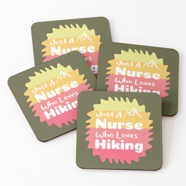 Item preview, Just A Nurse Who Loves Hiking designed and sold by THROUGH-LIFE.