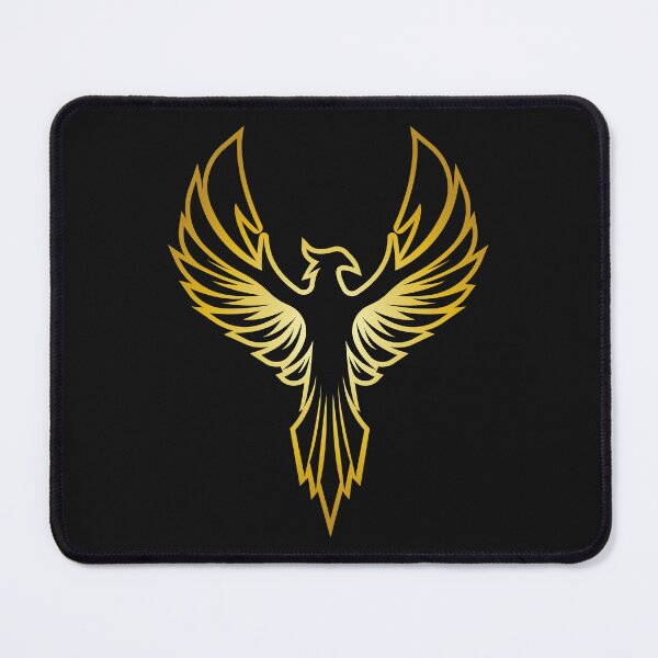 Item preview, Golden Phoenix logo designed and sold by RIXXI HEY CO..