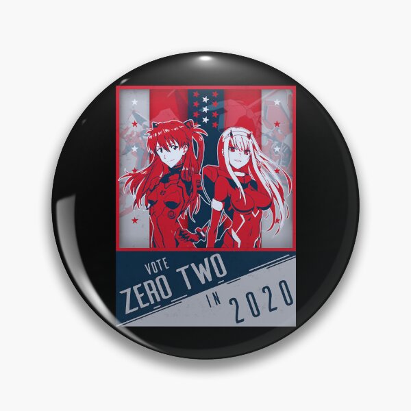 Item preview, Zero Two Politcal  Evangelion Darling in the Franxx Crossover - Tshirt designed and sold by FaustoBeer.