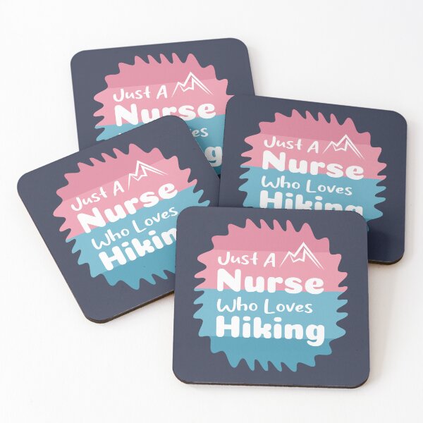 Item preview, Just A Nurse Who Loves Hiking designed and sold by THROUGH-LIFE.