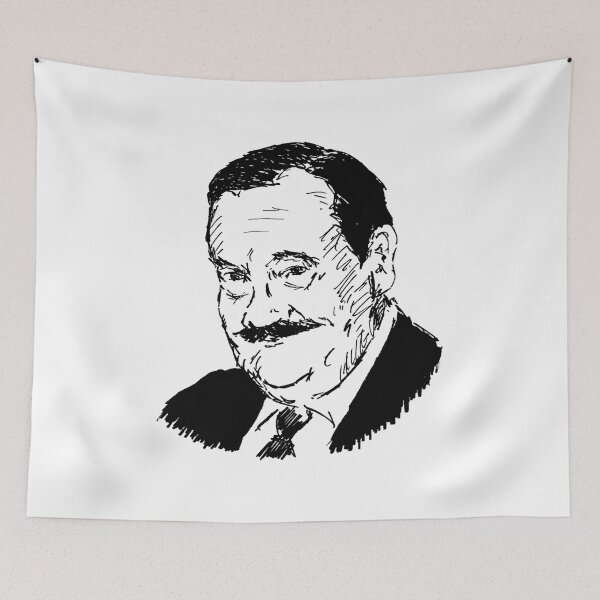 Item preview, Airline Magnate Roy Biggins / Sharpie Drawing by Josh Valentine designed and sold by YeahWellDesigns.
