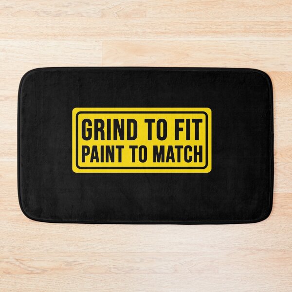 Item preview, Construction phrase grind to fit, paint to match designed and sold by DisenyosDeMike.