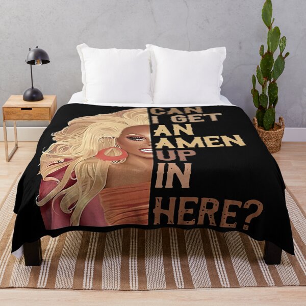 Item preview, RUPAUL'S DRAG RACE CAN I GET AN AMEN UP IN HERE VINTAGE T-SHIRT designed and sold by CesarTorresShop.