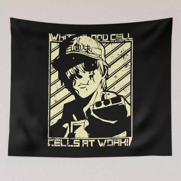 Item preview, While Blood Cell - Cells At Work  Anime  - Tshirt designed and sold by FaustoBeer.