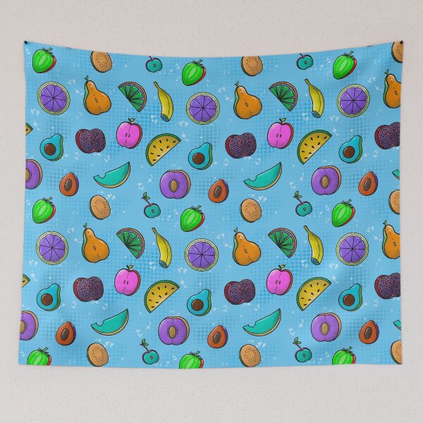 Item preview, Crazy Fruits Pattern designed and sold by NadyaOrangeKiss.