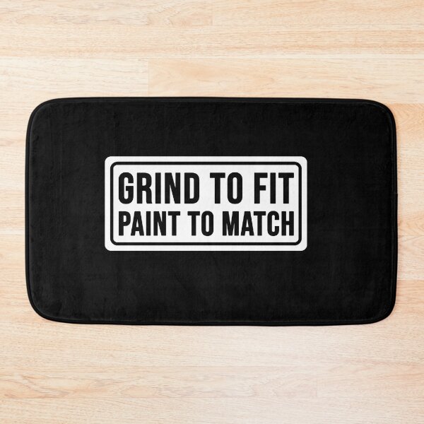 Item preview, Construction phrase grind to fit, paint to match designed and sold by DisenyosDeMike.