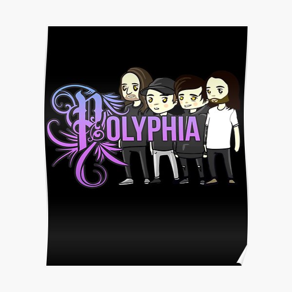 "Polyphia Merch Polyphia Merch Polyphia band Chibi" Poster for Sale by carlosmendez Redbubble