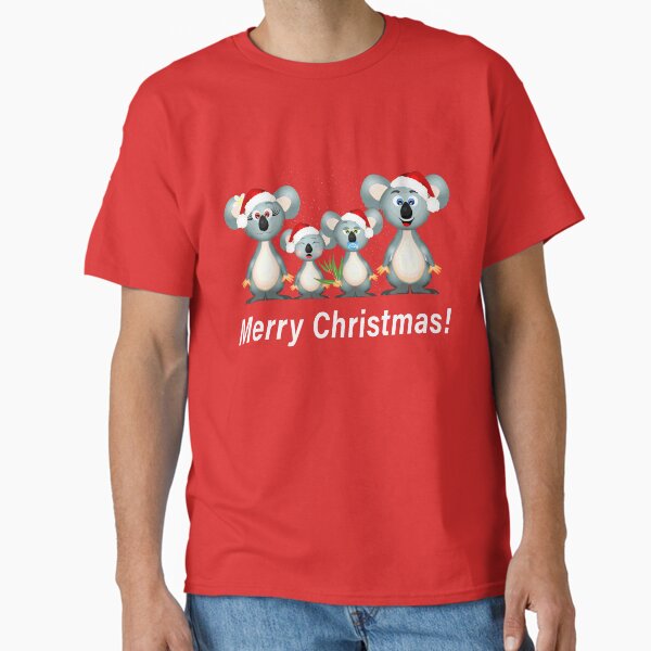 Item preview, Merry Christmas - Koala Australian Theme designed and sold by Aussie Inspired.