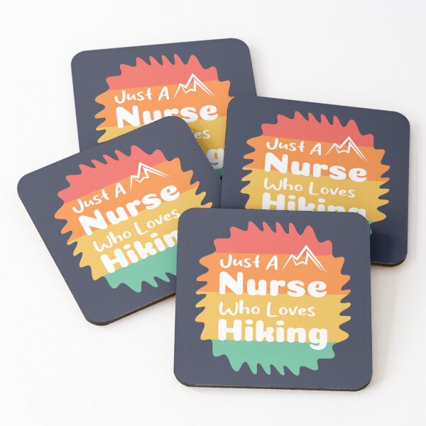 Item preview, Just A Nurse Who Loves Hiking designed and sold by THROUGH-LIFE.