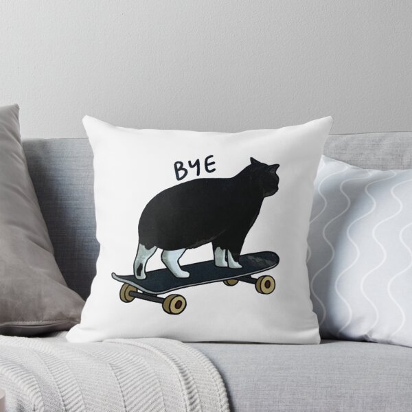 Item preview, skateboard cat meme designed and sold by cepackers.