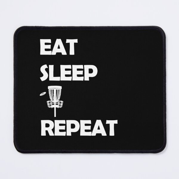 Item preview, Eat Sleep Disc Golf Repeat Funny Disc Sport Frisbee Saying designed and sold by theshirtinator.