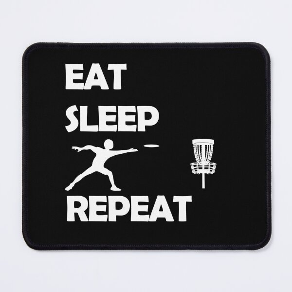Item preview, Eat Sleep Disc Golf Repeat Funny Disc Sport Frisbee Saying designed and sold by theshirtinator.