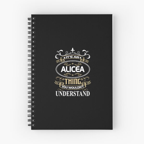Item preview, Alicea Name Shirt It's An Alicea Thing You Wouldn't Understand designed and sold by AshToanTran.