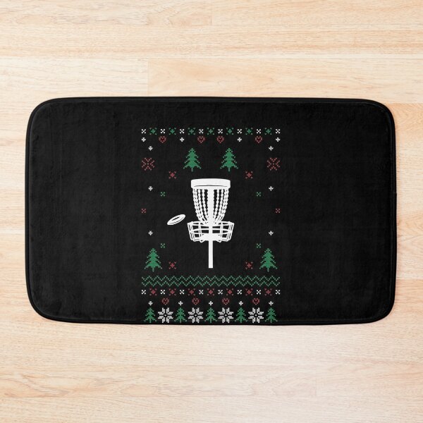 Item preview, Disc Golf Ugly Sweater Christmas Funny Disc Sport Frisbee X-Mas Pajama designed and sold by theshirtinator.
