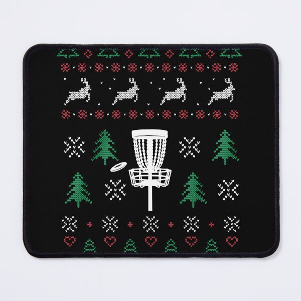 Item preview, Disc Golf Ugly Sweater Christmas Funny Disc Sport Frisbee X-Mas Pajama designed and sold by theshirtinator.