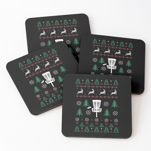 Item preview, Disc Golf Ugly Sweater Christmas Funny Disc Sport Frisbee X-Mas Pajama designed and sold by theshirtinator.