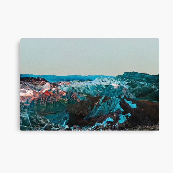 Space Desert Canvas Print