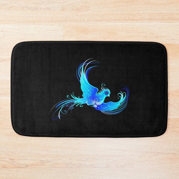 Item preview, Blue flame bird designed and sold by RIXXI HEY CO..