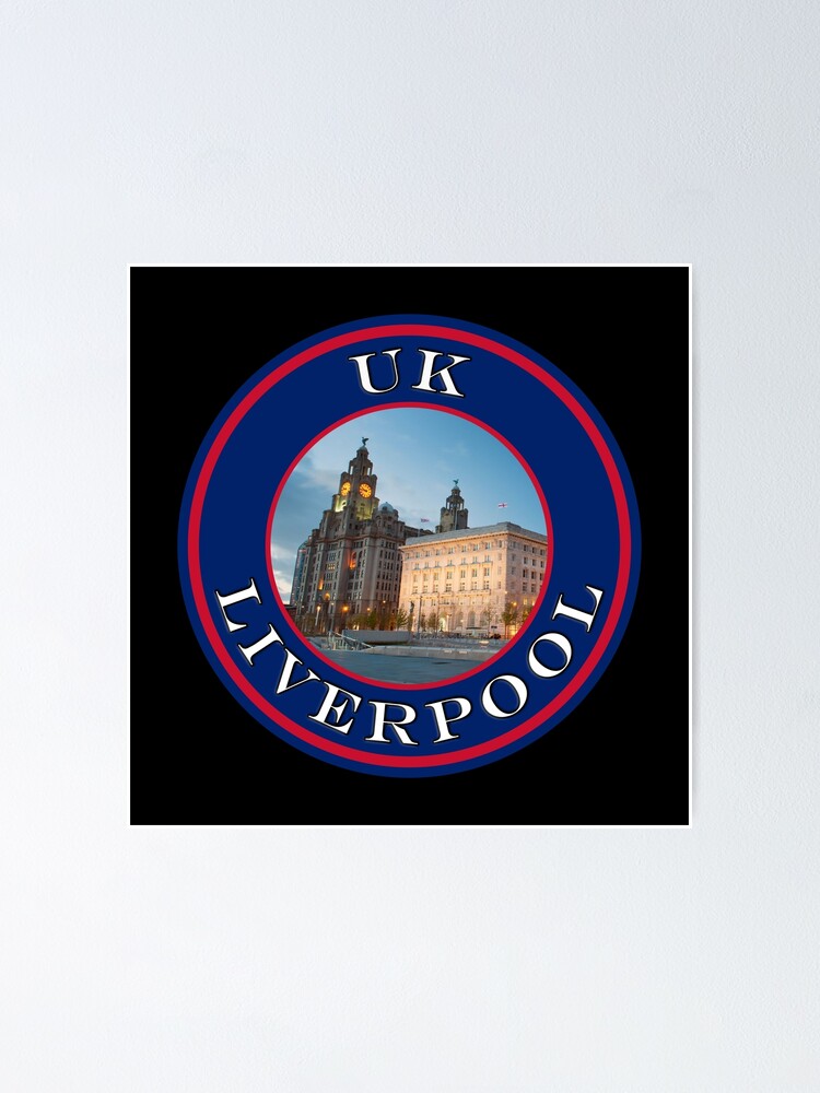 "United Kingdom Liverpool Clock Tower Passport Stamps Collection