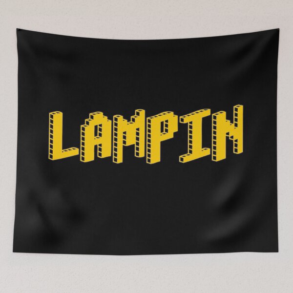 Item preview, FUNNY Lampin BLOCK DESIGN  - PARODY DESIGN FROM CURB YOUR ENTHUSIASM - POP ART  designed and sold by Iskybibblle.