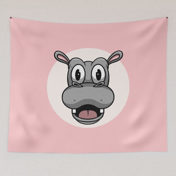 Item preview, Cute Hippo designed and sold by cubbone.
